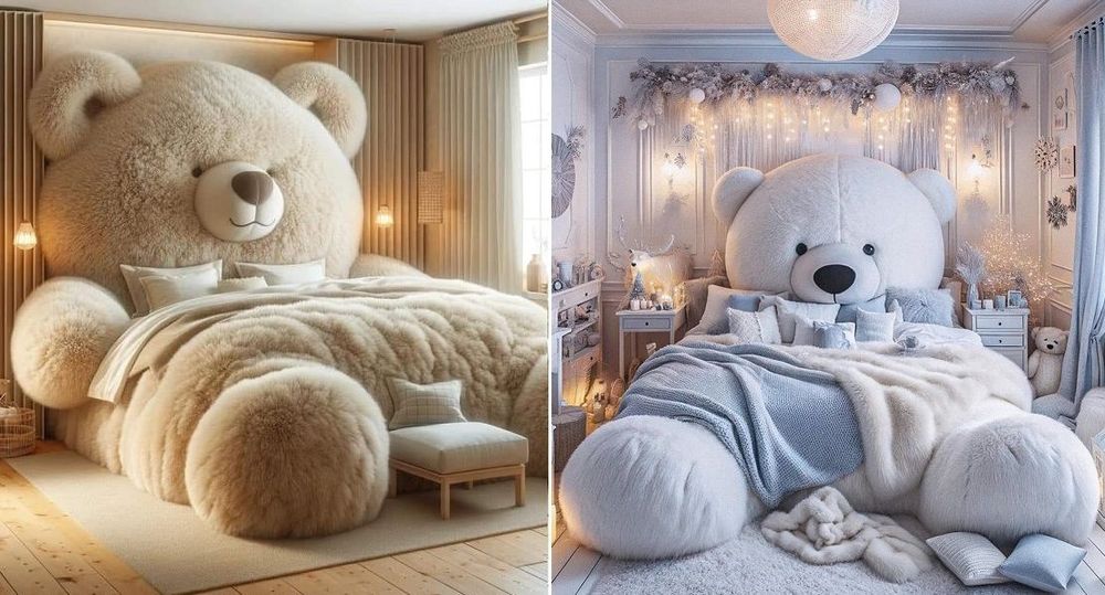 Ce lit nounours est tellement cocooning que vous allez vouloir le même ! | So Busy Girls