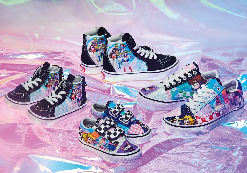 La collab Vans x Sailor Moon va enthousiasmer les fans du célèbre dessin animé | So Busy Girls