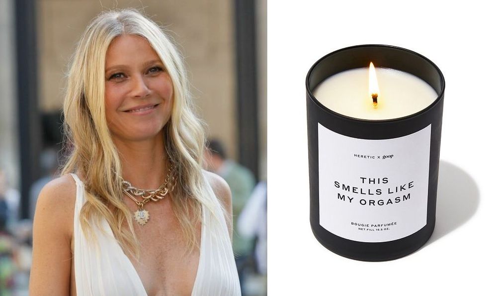Gwyneth Paltrow lance une nouvelle bougie parfumée qui sent « comme son orgasme » | So Busy Girls