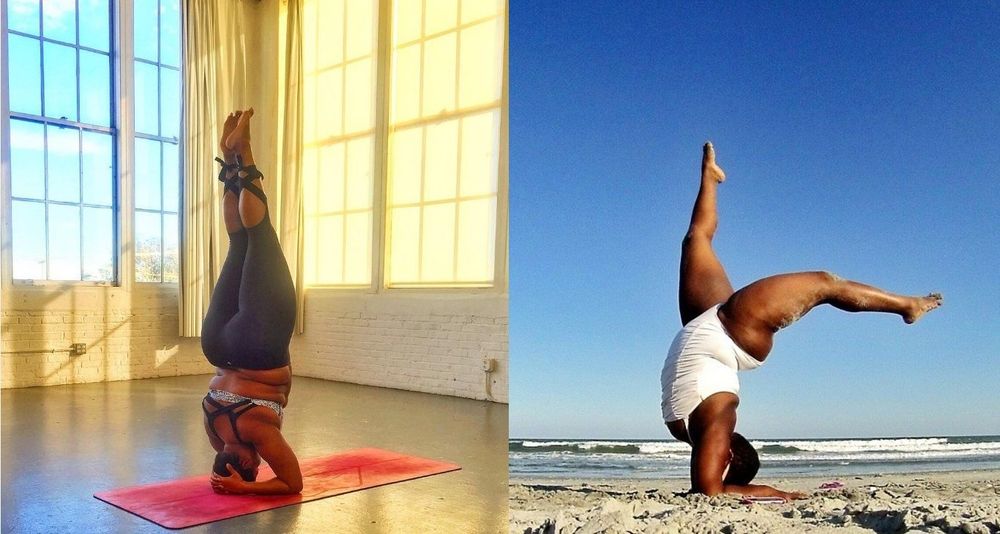 Cette prof de yoga montre que notre poids n'est vraiment qu'un nombre | So Busy Girls