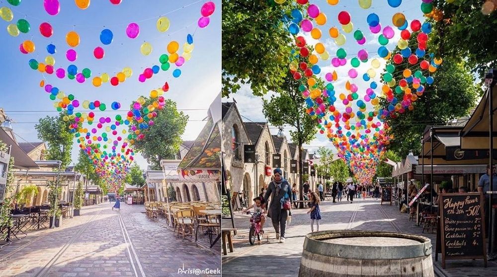 Un ciel de 3 200 ballons multicolores à découvrir à Paris pour fêter l'été | So Busy Girls