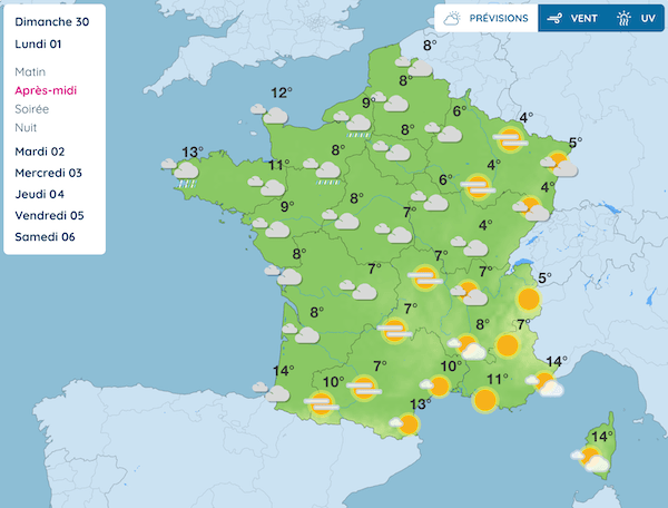 Météo : ce qui nous attend vraiment la semaine prochaine selon Météo-France