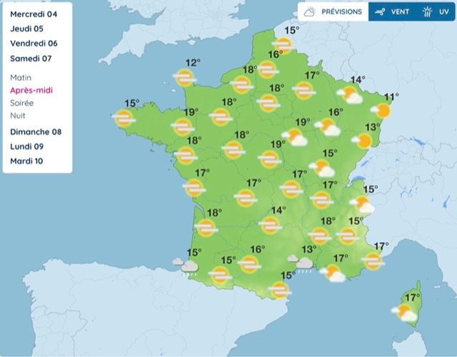 Après plusieurs jours de soleil, la météo bascule : la pluie arrive sur presque toute la France