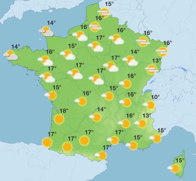Météo semaine prochaine : chute des température et retour de la pluie, prévisions jour par jour du 23 au 29 mars en France