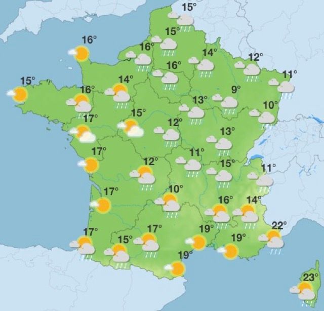 Météo de la semaine du 22 au 28 septembre : après la chaleur, place à un temps automnal mardi 23 septembre