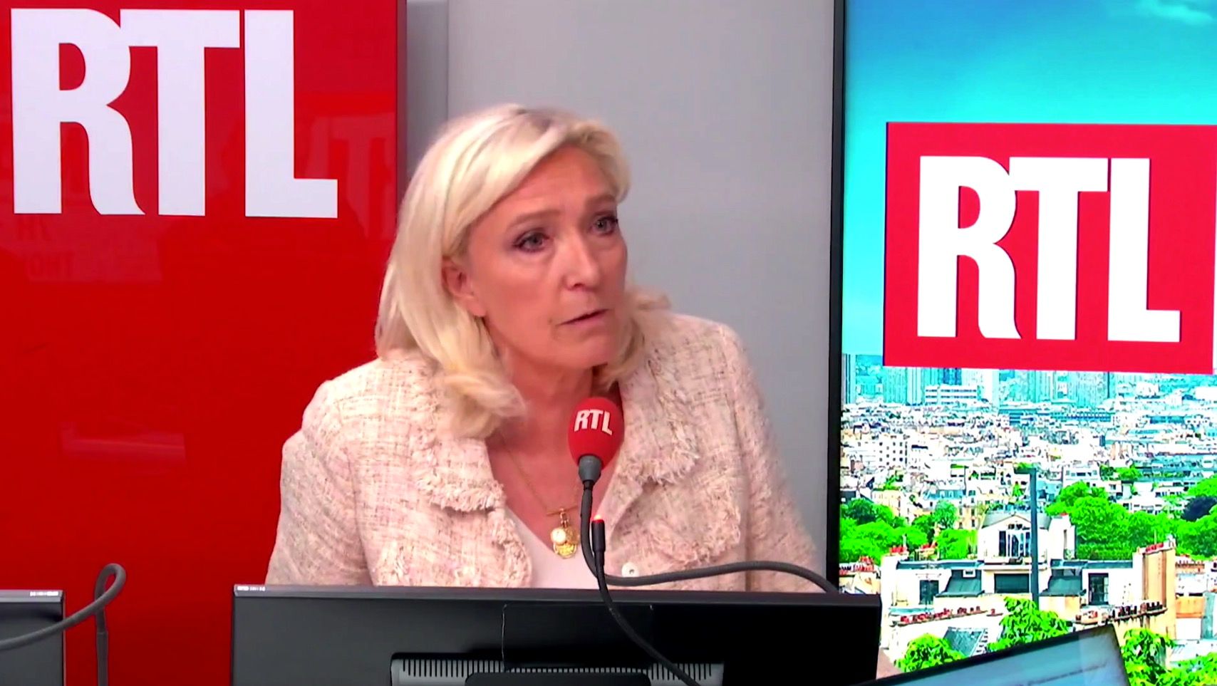 Faut lire les journaux ! : la réponse sèche de Marine Le Pen à Thomas Sotto relance toutes les spéculations pour les présidentielles 2027