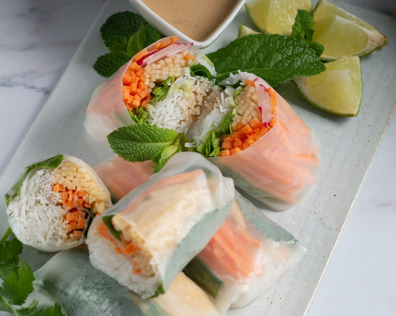 Recette facile pour faire des rouleaux de printemps maison