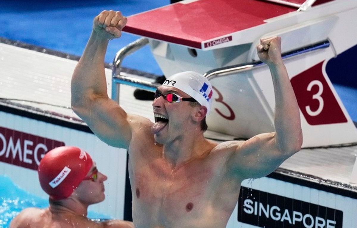 Mondiaux de natation : Maxime Grousset en or sur 100m papillon