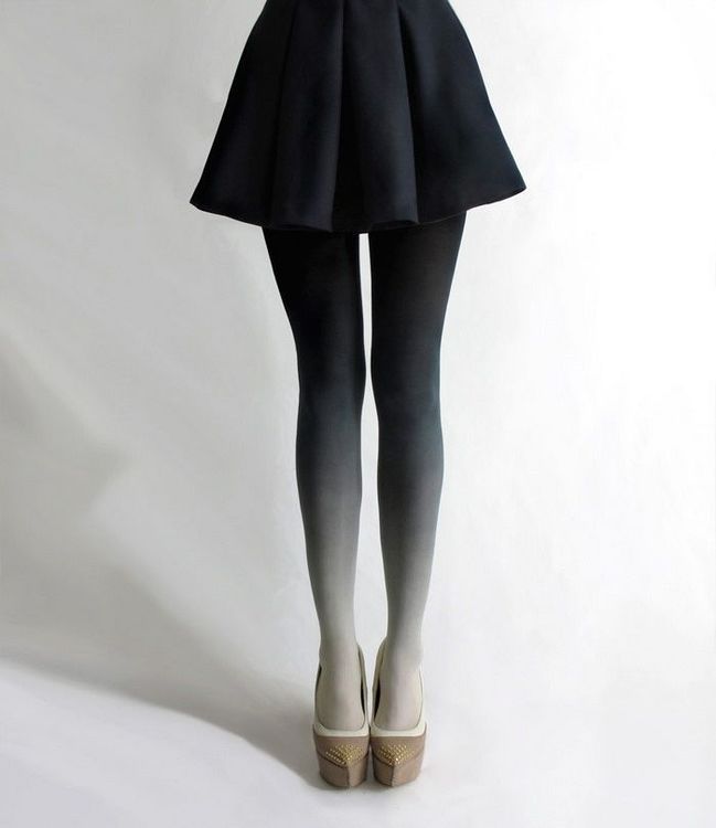 Ces collants dégradés sont la dernière tendance mode de l'automne et vous allez les adorer ! | So Busy Girls