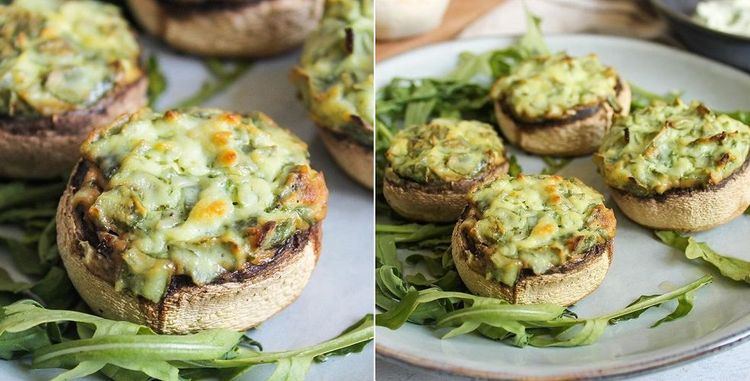 La recette des champignons farcis ricotta épinards parfaits pour l'apéro | So Busy Girls