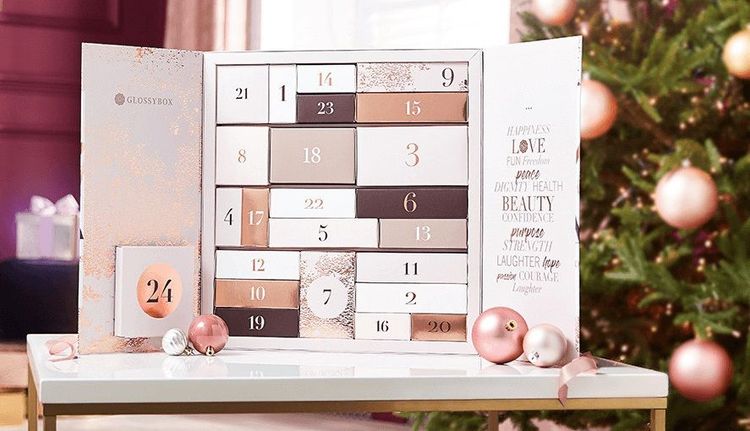 Glossybox vient de sortir son calendrier de l'Avent rempli de surprises | So Busy Girls