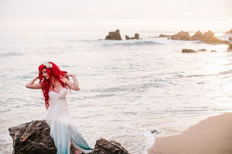 Ariel La Petite Sirène épouse Eric dans ce mariage féerique sur la plage | So Busy Girls