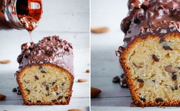La recette du gâteau aux pépites de chocolat et glaçage rocher gourmand | So Busy Girls