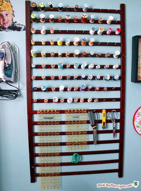 Un organiseur de matériel à couture | So Busy Girls