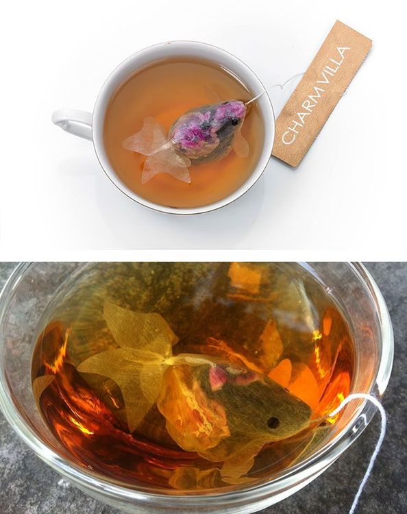 Des sachets de thé poisson rouge | So Busy Girls