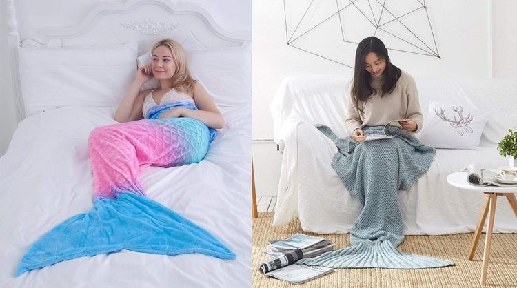 8 couvertures sirène pour se prendre pour Ariel tout en restant bien au chaud | So Busy Girls