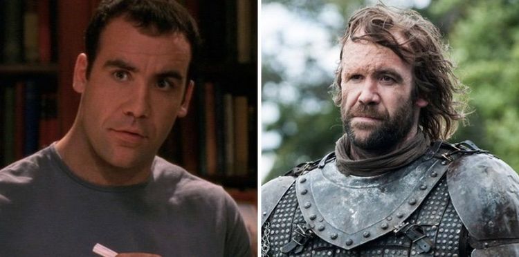 Rory McCann en 2002 / dans le rôle de Sandor Clegane dans Game Of Thrones | So Busy Girls