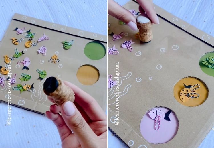 DIY : voici comment réaliser un jeu à aimants poissons avec vos enfants | So Busy Girls