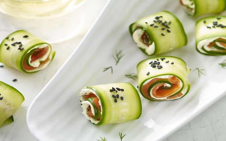 La recette des rolls de concombre parfaits pour un apéro fraîcheur | So Busy Girls
