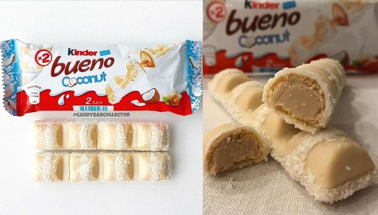 Kinder Bueno Coconut, la barre gourmande au chocolat blanc et noix de coco qui va nous faire craquer | So Busy Girls