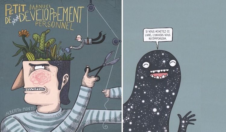 Le Petit Manuel de Non-Développement Personnel d'Alberto Montt, la BD pleine d'humour qui va vous faire sourire | So Busy Girls