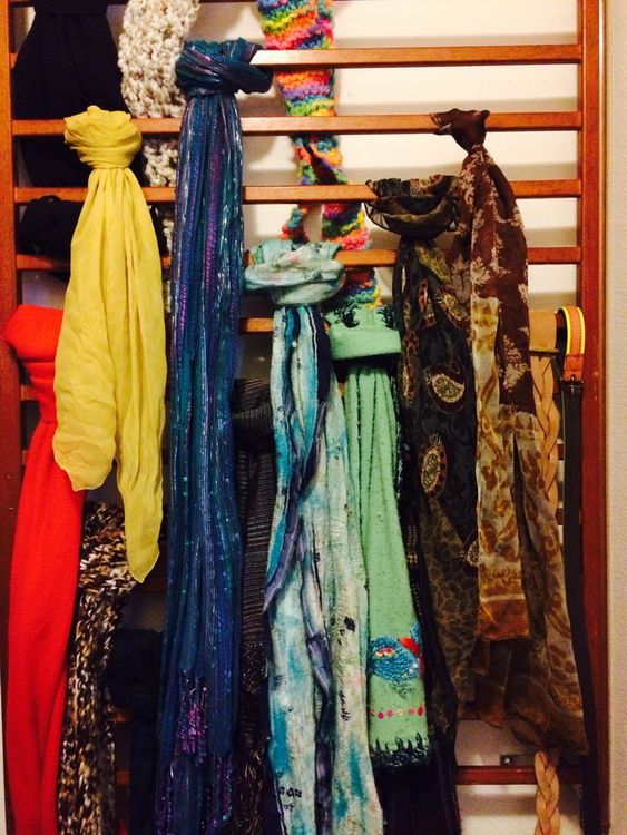 Un rangement pour vos foulards | So Busy Girls