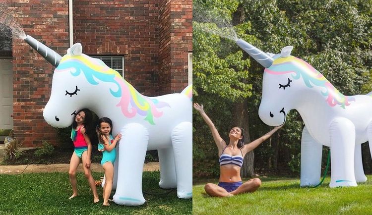 Ce méga pulvérisateur licorne est la seule chose dont vous avez besoin dans votre jardin cet été | So Busy Girls
