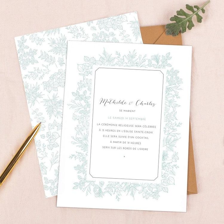 faire part mariage