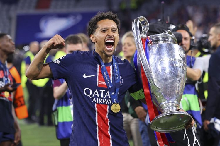 PSG : la photo de Maëva Coucke avec Marquinhos qui enflamme les réseaux