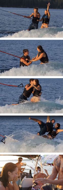 En faisant du ski nautique | So Busy Girls