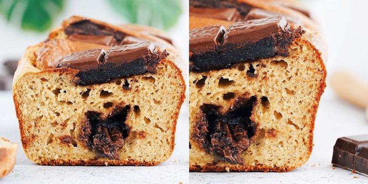 La recette du gâteau ultra moelleux au chocolat, à la banane et au beurre de cacahuètes | So Busy Girls