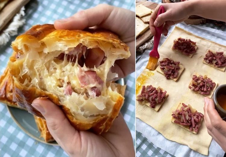 La recette des feuilletés savoyards gourmands à la raclette et aux lardons | So Busy Girls