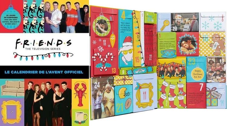 FRIENDS : le calendrier de l'Avent officiel est enfin là ! | So Busy Girls