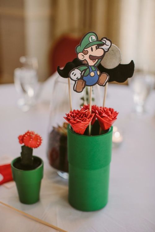 Un mariage sur le thème Super Mario : oui, ça peut être mignon comme tout, la preuve ! | So Busy Girls