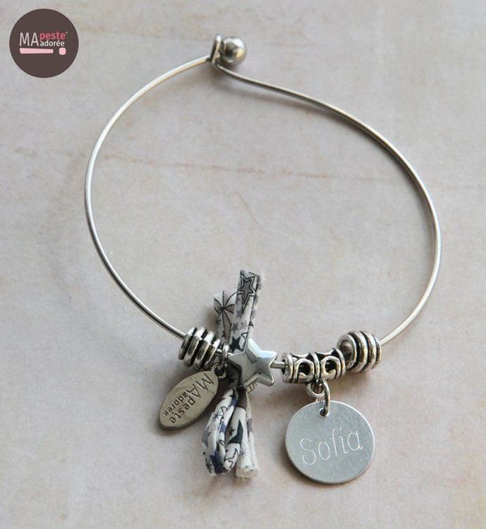 bracelet-jonc-personnalise-etoile