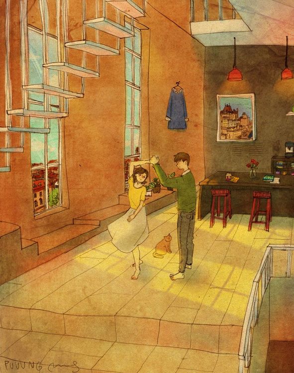 20 illustrations qui montrent que l'amour se nourrit des petites attentions du quotidien | So Busy Girls