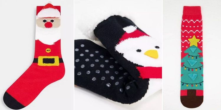 chaussettes-chaussons-noel