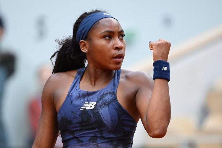 Coco Gauff bat un record et fait une demande au public fran&ccedil;ais