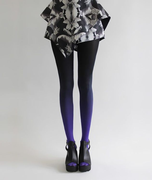 Ces collants dégradés sont la dernière tendance mode de l'automne et vous allez les adorer ! | So Busy Girls