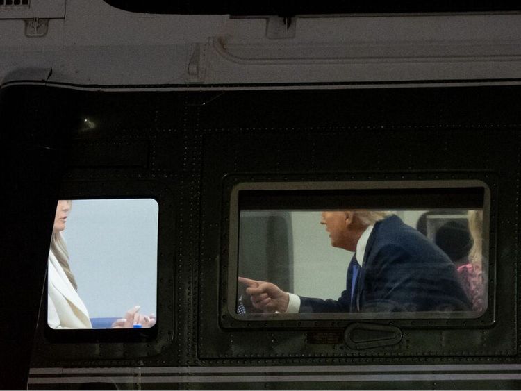 Donald et Melania Trump : cette dispute filmée à bord de l’hélicoptère présidentiel