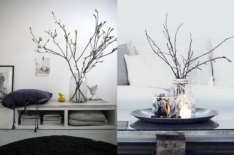 REMPLACER LES FLEURS PAR DES BRANCHES | So Busy Girls
