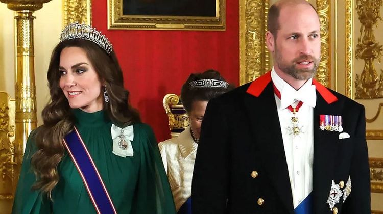 Kate Middleton en robe verte et diadème de Diana : sa complicité avec William fait fondre les internautes | So Busy Girls