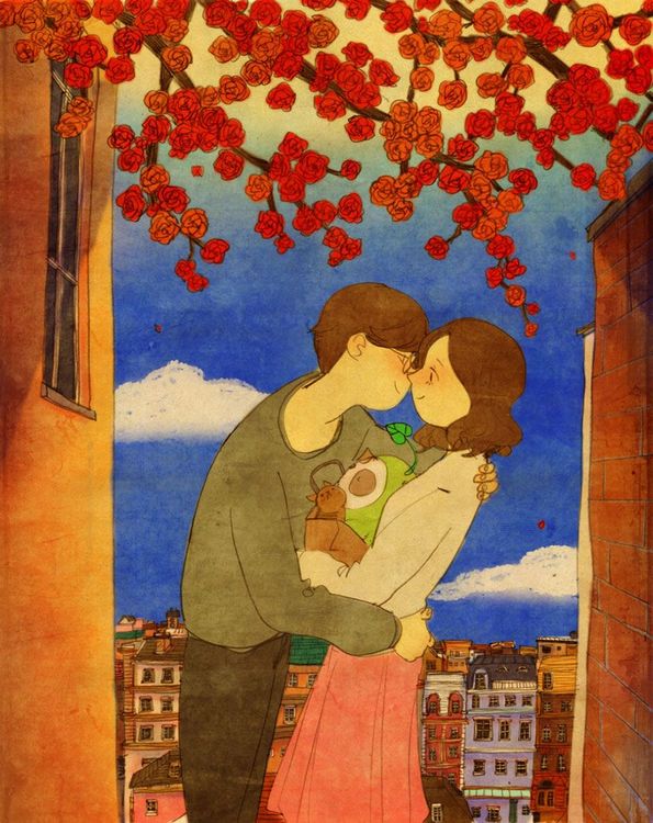 20 illustrations qui montrent que l'amour se nourrit des petites attentions du quotidien | So Busy Girls