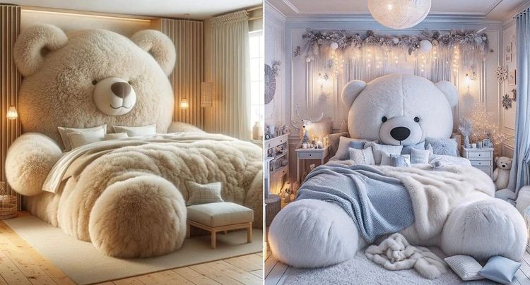 Ce lit nounours est tellement cocooning que vous allez vouloir le même ! | So Busy Girls