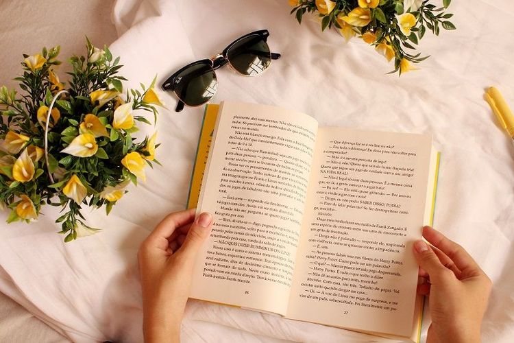 Lire permet de diminuer son stress.