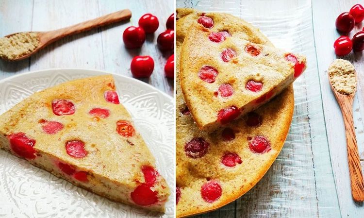 La recette de clafoutis cerises amandine maison facile