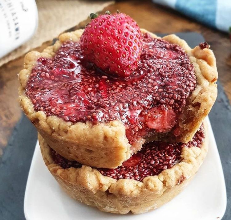 La recette de tartelettes fraise facile et vegan