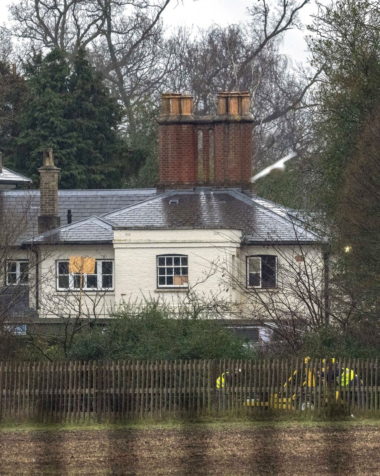 Frogmore Cottage, l'ancienne demeure de Meghan Markle et du Prince Harry en Angleterre.