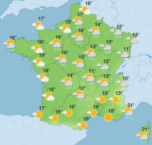 Météo de la semaine du 22 au 28 septembre : après la chaleur, place à un temps automnal mercredi 24 septembre