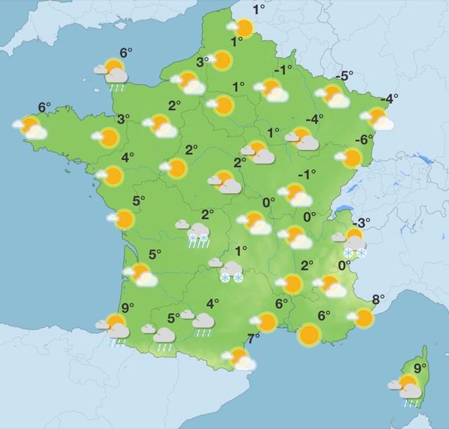 Froid, neige puis pluie : ce qui attend vraiment la France la semaine prochaine